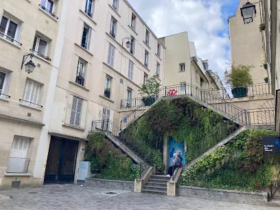 Image de Escalier Végétalisé Rue Rollin